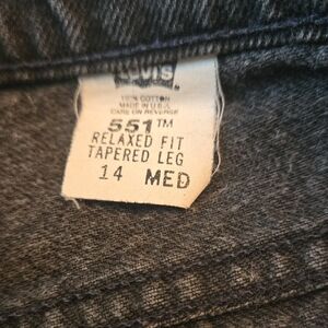 Levi's Men's Charcoal Relaxed Jeans